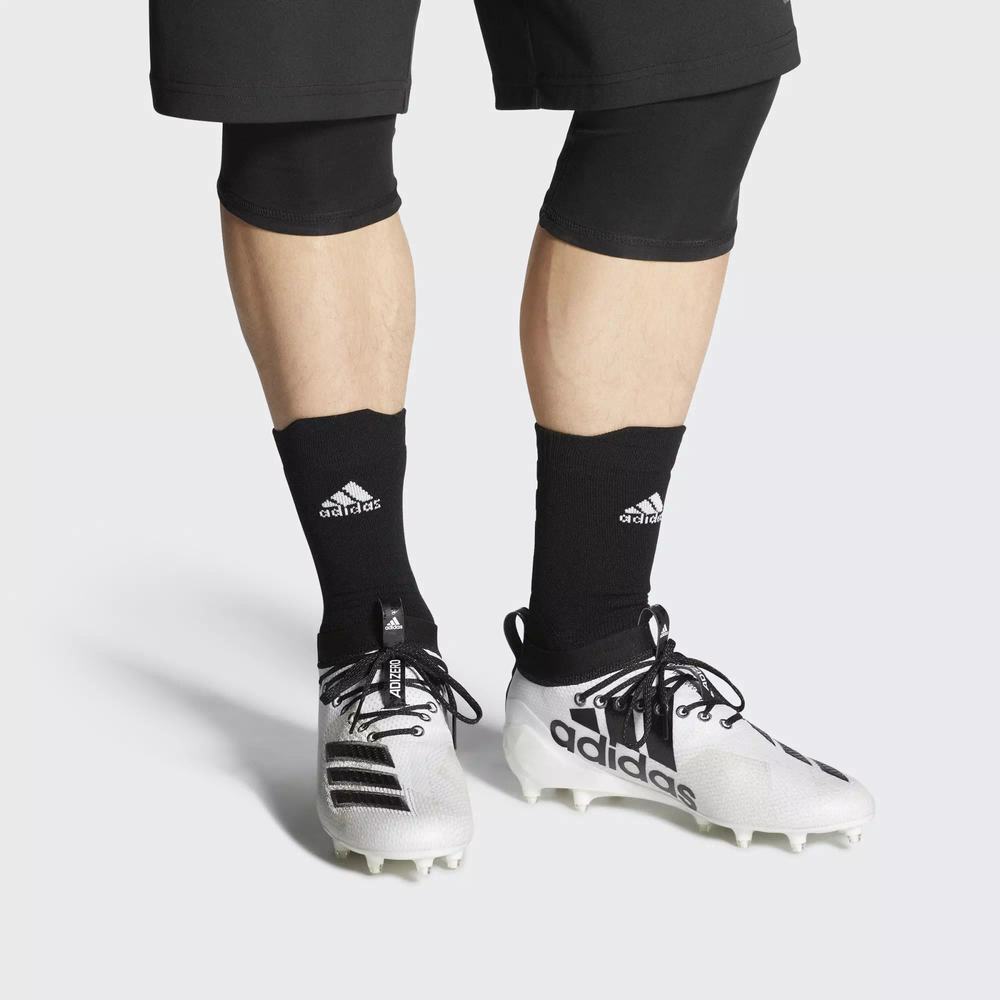Adidas Adizero 8.0 Tacos de Futbol Blancos Para Hombre (MX-35902)